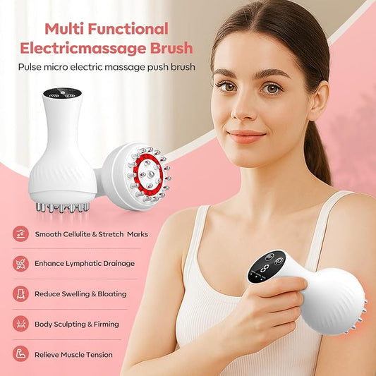 Professional Body Sculpting & Lymphatic Drainage Massage Tool - Heated Vibration Device for Smooth Skin & Deep Relaxation