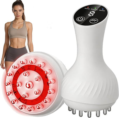 Professional Body Sculpting & Lymphatic Drainage Massage Tool - Heated Vibration Device for Smooth Skin & Deep Relaxation