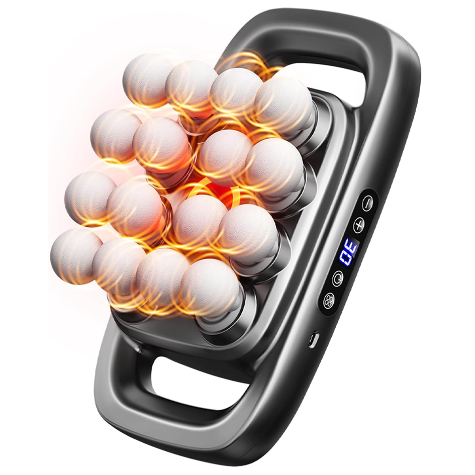16-Head Deep Tissue Massage Gun (30 Speeds)