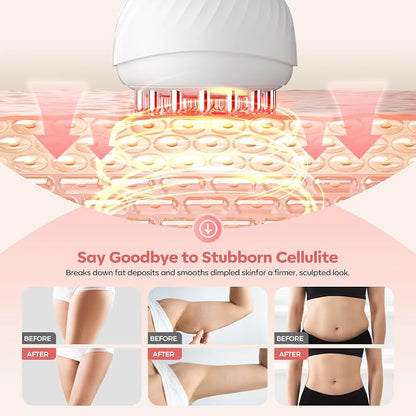 Professional Body Sculpting & Lymphatic Drainage Massage Tool - Heated Vibration Device for Smooth Skin & Deep Relaxation